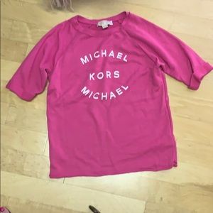 Michael Kors top xs.  Hot pink